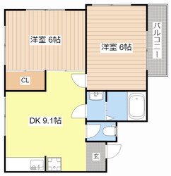 SK南彦根の物件間取画像